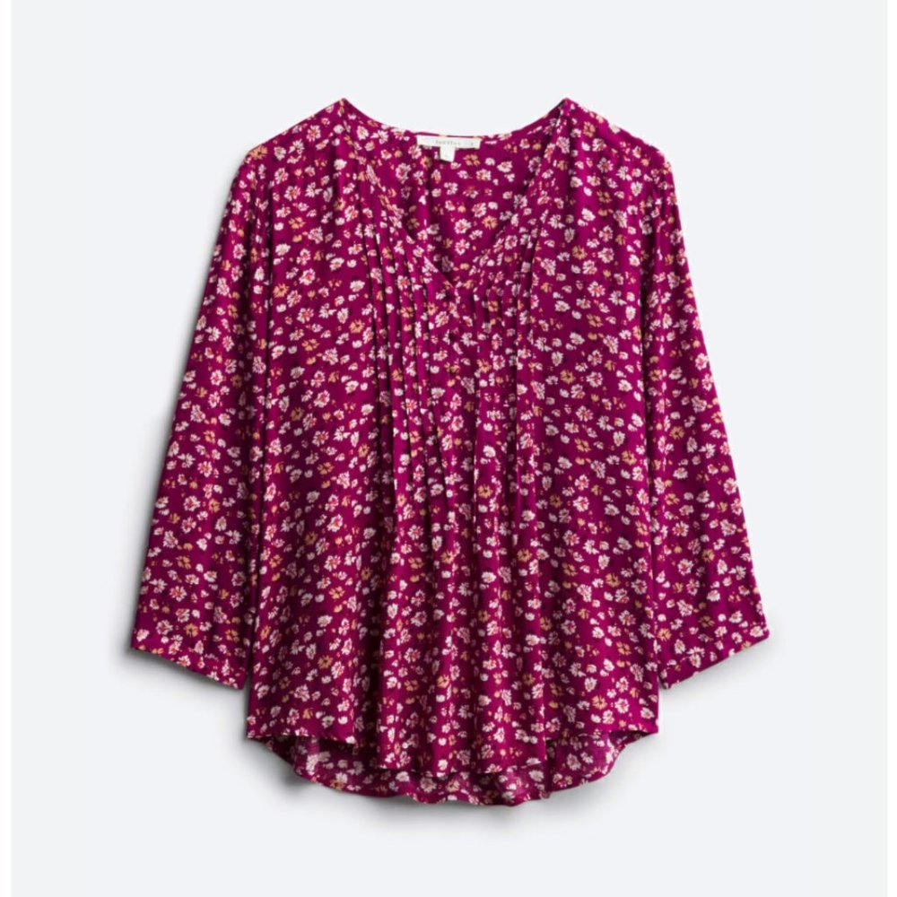 FUN2FUN Maley Pleated Detail Top XS